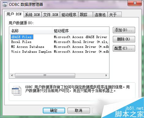 Win7系統下打開ODBC程序的操作方法