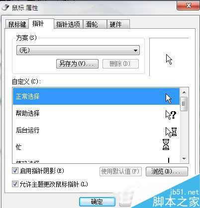 Win7系統鼠標指針怎麼換？Win7系統更換鼠標指針的方法