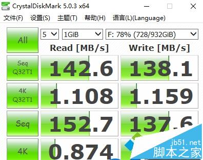 2塊SSD的測試成績安裝rst