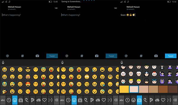Win10移動版一周年更新再曝：全新圖標、Emoji表情加入