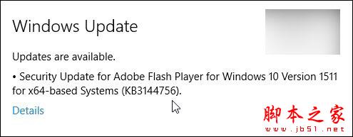 微軟推送Win10更新KB3144756：Flash插件大補丸！
