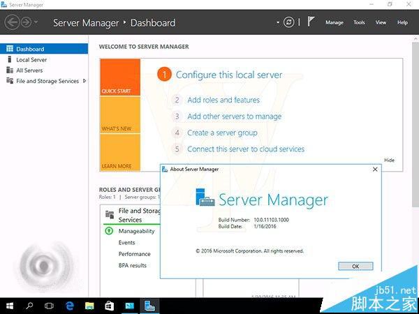 Windows Server 2016技術預覽版11103曝光：含平板模式