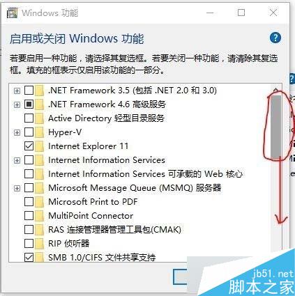 Win10系統刪除Windows Media Player12的步驟4