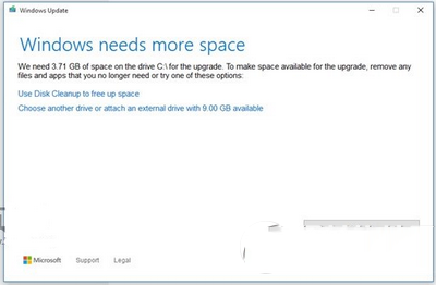 升級win10 RTM正式版c盤空間不夠怎麼辦