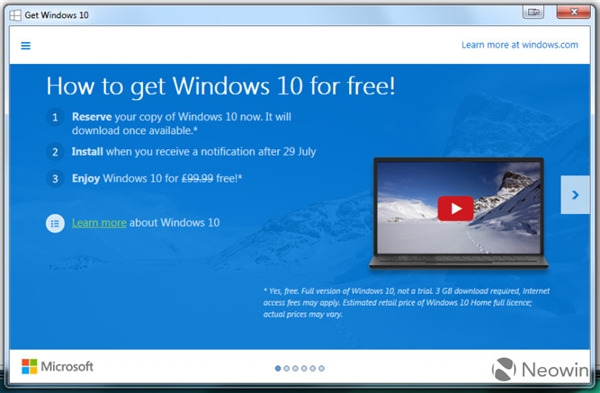 Windows 10售價官方公布！