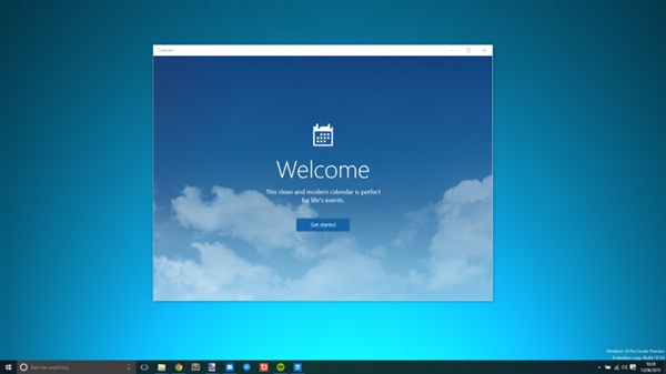 Win10新版郵件和日歷應用圖賞：漂亮使用
