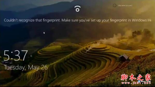 Windows 10指紋識別功能演示：好人性