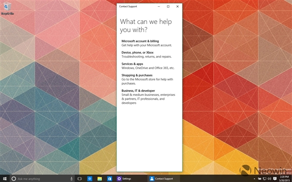 高清圖賞：Windows 10 Build 10122