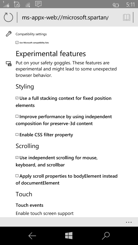 Windows 10 Edge浏覽器開啟實驗功能 速度更快