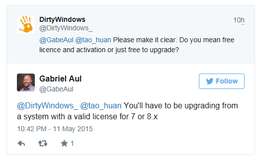 確認！盜版用戶無法升級Windows 10
