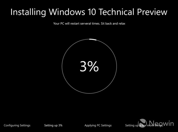 Windows 10安裝界面大變