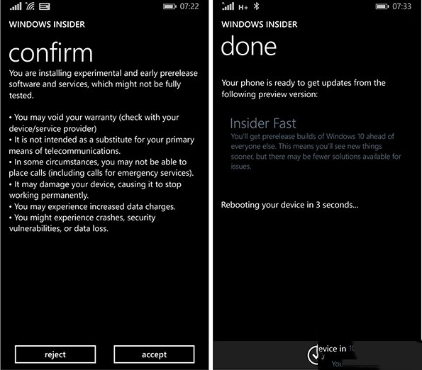 wp8.1升級win10手機預覽版圖文詳細教程