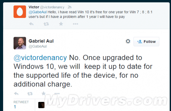 Windows 10超級大福利：一年後也免費！