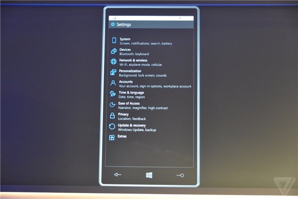 Windows 10手機全方位展示：觸摸Office、通用應用