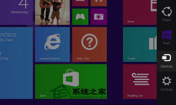  Win8系統“設備”超級按鈕的使用教程