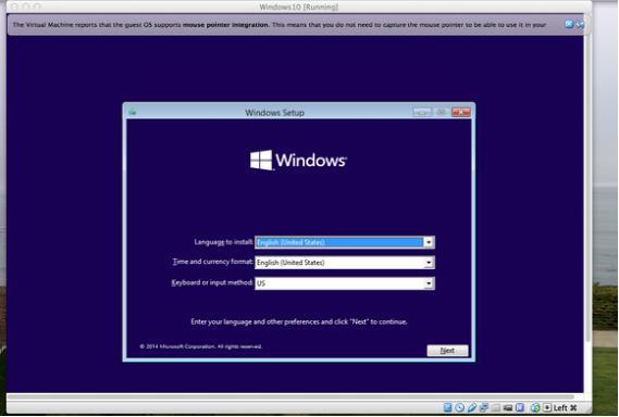 如何在Mac上安裝Windows 10預覽版