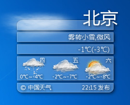 教你快速解決Win7系統的天氣預報 