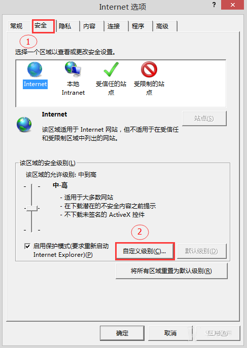 Win8.1系統IE11浏覽器無法打開QQ空間解決措施