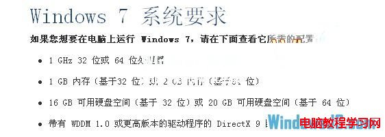 Windows8系統推薦配置與最低配置要求  