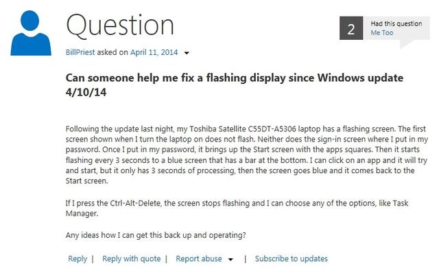 Windows 8.1 Update問題匯總 無數Bug無法解決