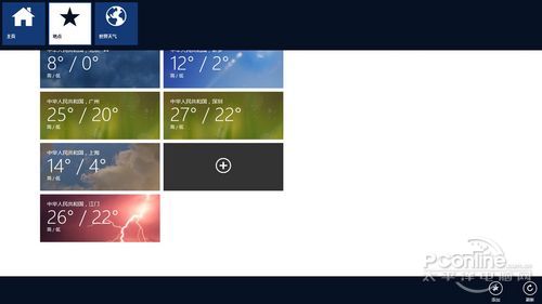  Win8精品應用推薦 超靠譜的Win8天氣預報