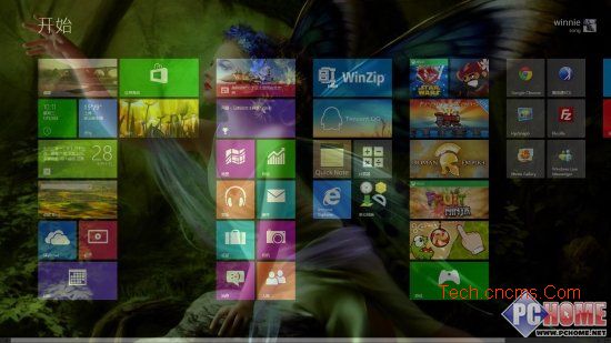 超炫的Win8開始屏幕 