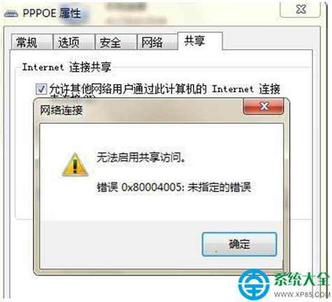 win7系統無法啟動共享訪問錯誤0x80004005怎麼辦？   