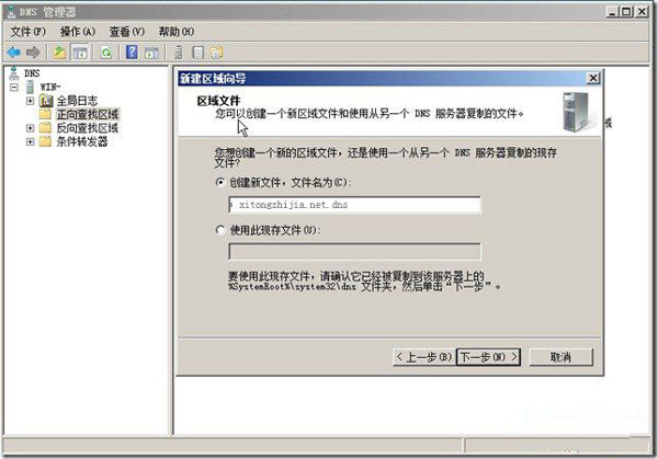 配置Win2008系統DNS服務器的具體步驟 