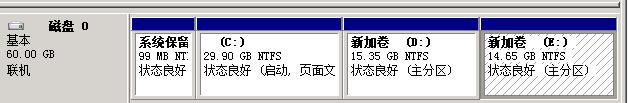 在Windows Server 2008下創建第4個主分區