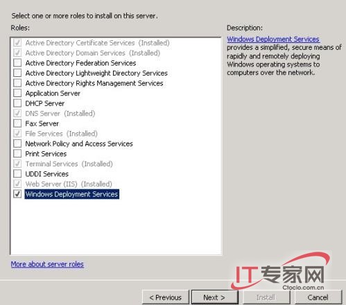 使用Windows Server 2008的WDS部署客戶端系統