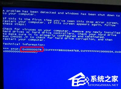 win7藍屏代碼0x000007b怎麼解決 