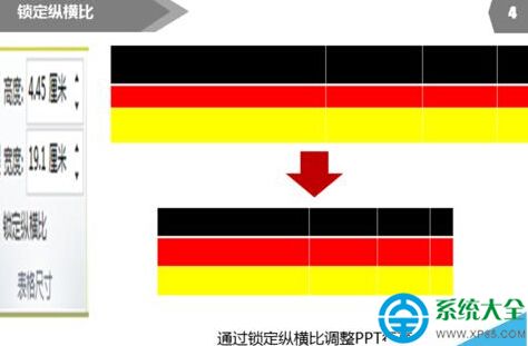 PPT表格行高如何調整？PPT表格行高調整方法