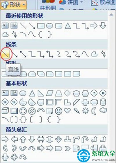 怎樣在Excel中畫斜線？在Excel中畫斜線教程