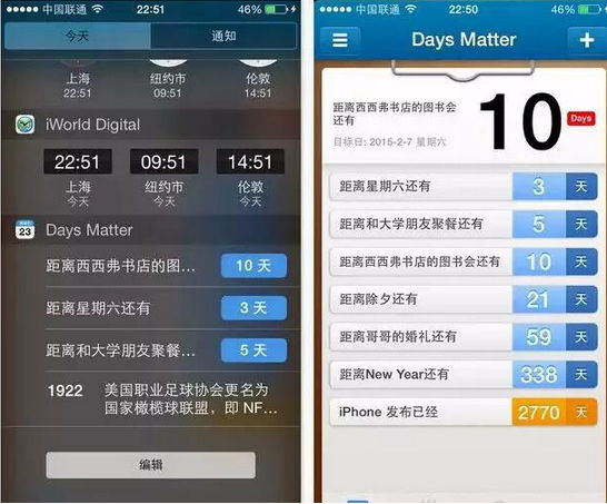 蘋果IOS8通知中心好用插件介紹