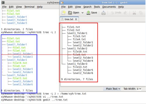 Linux系統下如何實現樹形結構顯示目錄