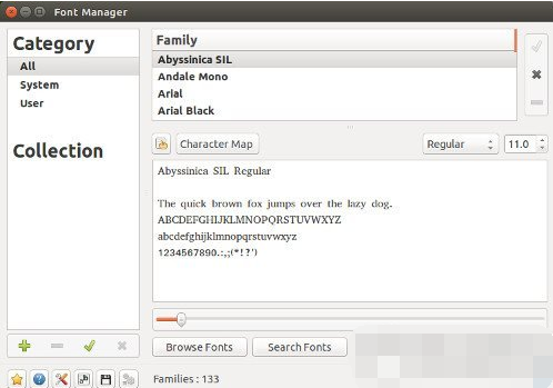 Ubuntu安裝字體圖文教程