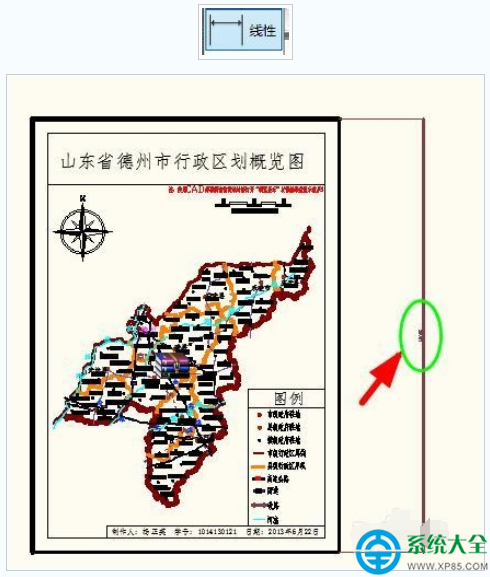 用CAD為地圖加注比例尺