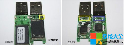 優盤真假的分辨方法 怎麼分辨U盤的真假 怎麼買到U盤正品 系統之家