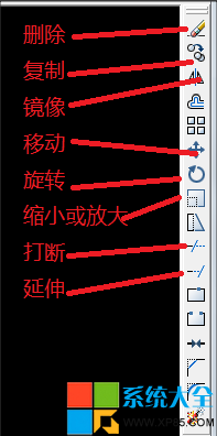 CAD常用按鍵功能及應用介紹 CAD基本操作技巧圖文教程 CAD常用按鍵功能及應用圖文教程 系統之家