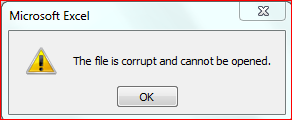 Excel"該文件已損壞,無法運行"怎麼辦？