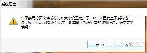 Win7虛擬內存有什麼用？