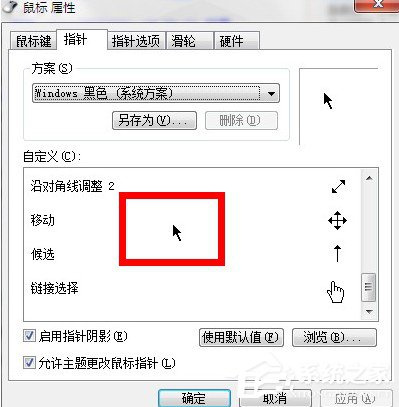 Win7系統鼠標指針怎麼換？Win7系統更換鼠標指針的方法