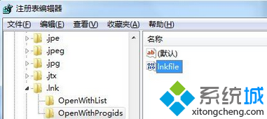 點擊“ openwithprogids ”