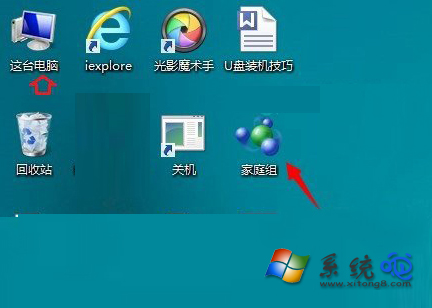 Win8.1桌面出現家庭組圖標怎麼刪除？